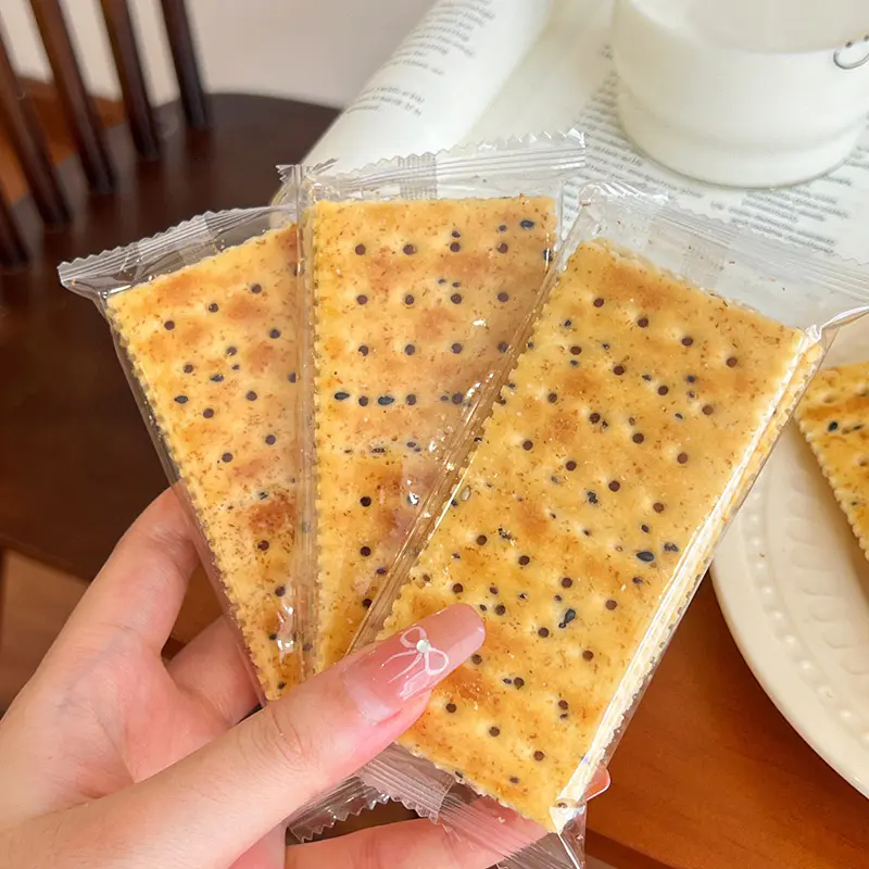 Krekry sódy z chia semienok