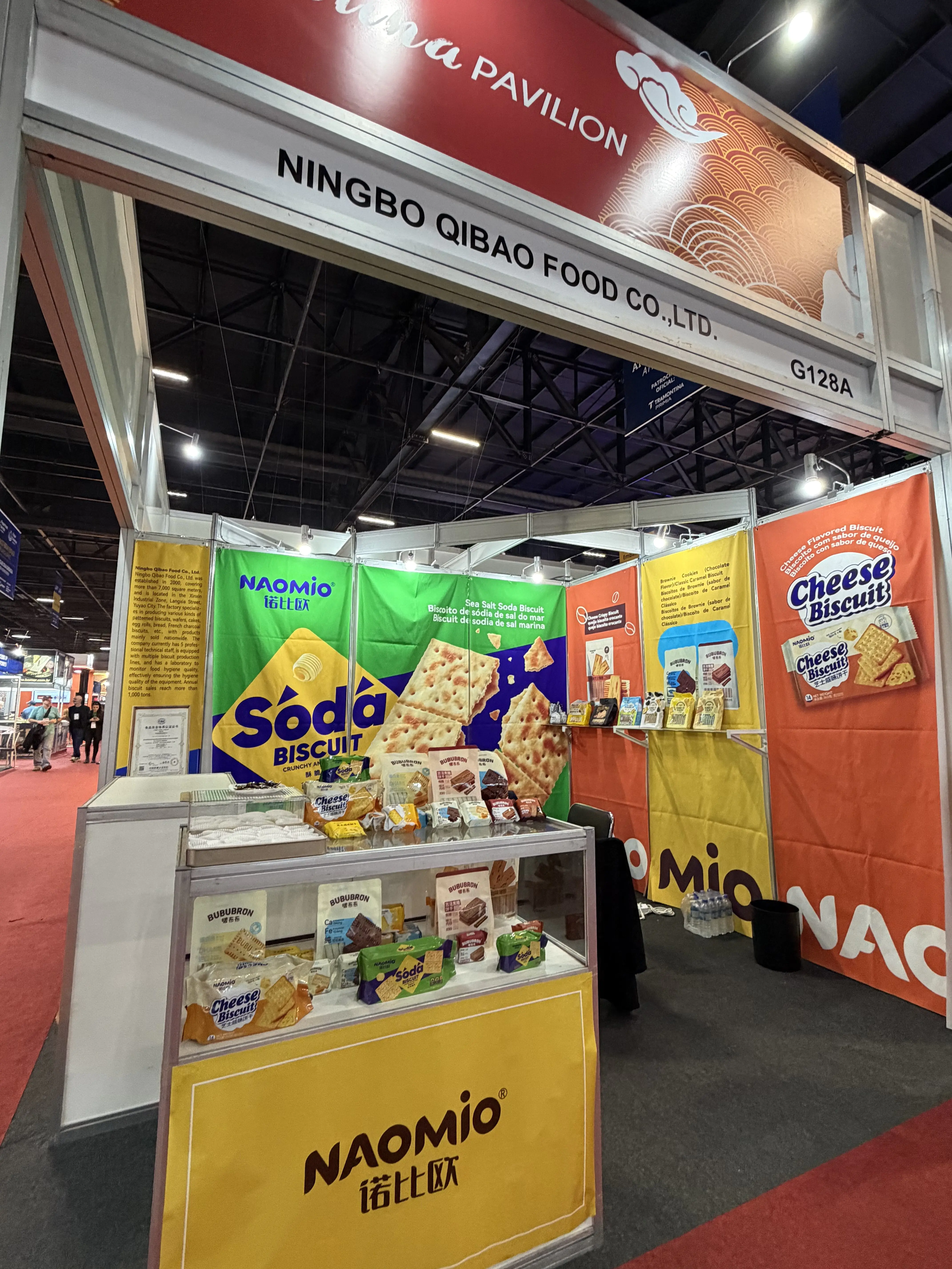 Ningbo Qibao Food Co., Ltd. predstavuje vysokokvalitné, inovatívne potravinárske výrobky na Fispal Food Service